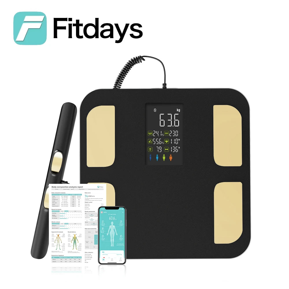 Fitdays Smart Nutrition Scale – Calories, Protein, Fat & Carbs, 5kg