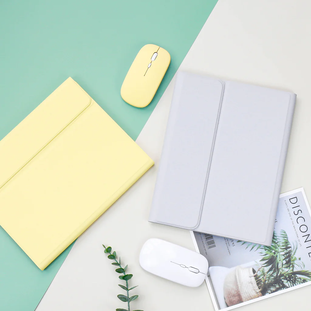Silicon Honey Comp Breathable Case with PENCIL HOLDER and KEYBOARD