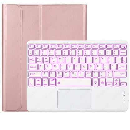Luxury Protective Case for iPad Compo Multicolour Backlight Touch keyboard with Trackpad
