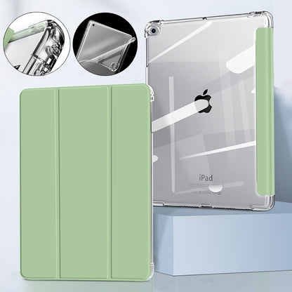 AUZONE Tri-Fold Transparent Case for Apple iPad Mini