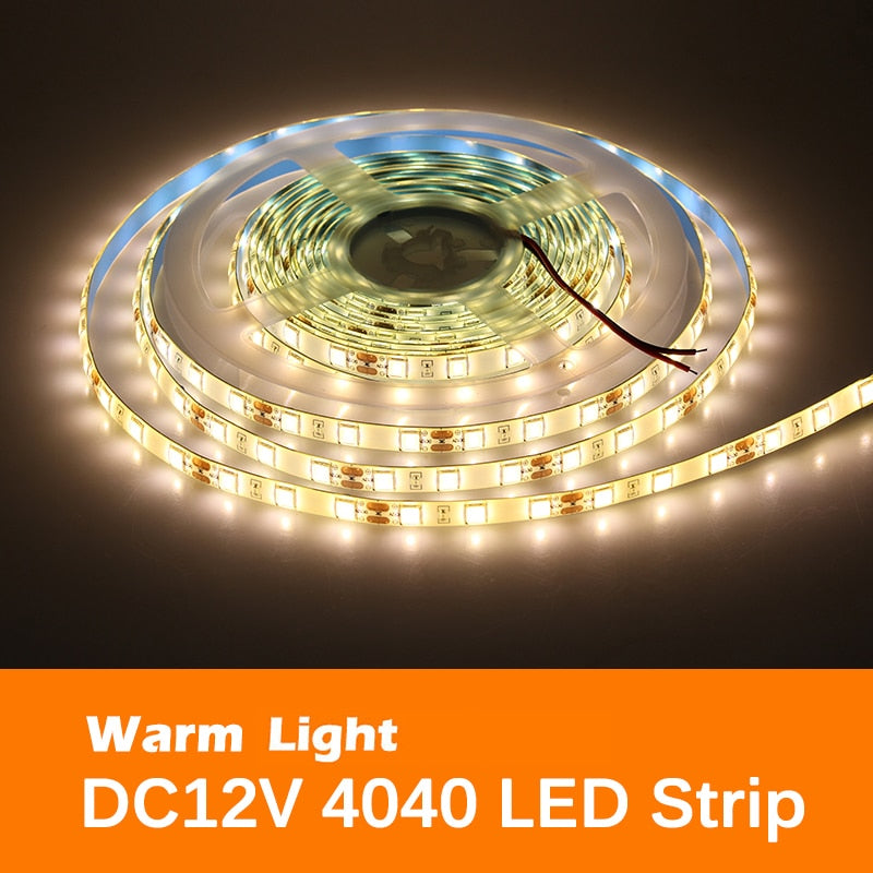 12V LED Strip Light 5m – 60 LEDs/m, Indoor or IP65 Outdoor