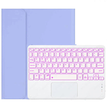 Luxury Protective Case for iPad Compo Multicolour Backlight Touch keyboard with Trackpad